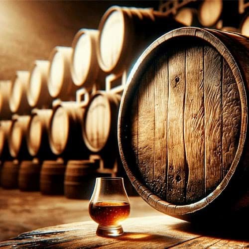 Kích thước thùng gỗ sồi ảnh hưởng đến quá trình ủ rượu whisky không? 