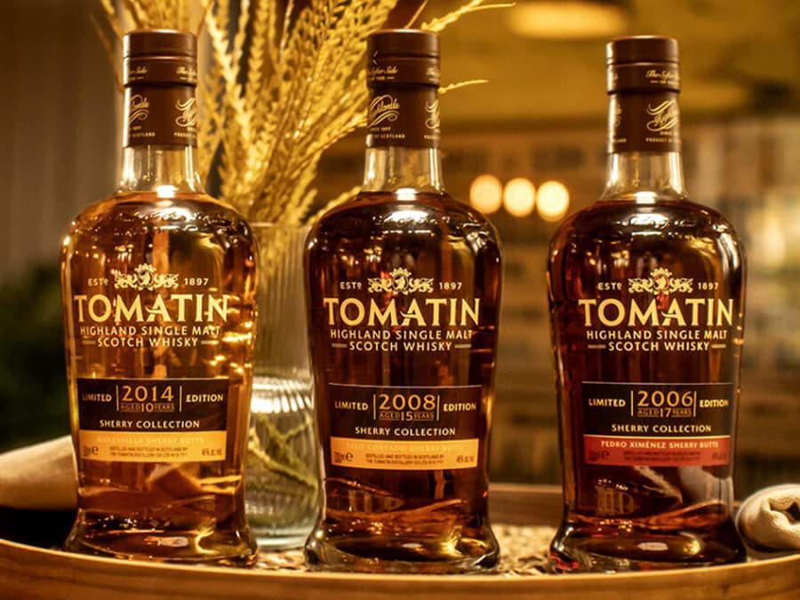 Tomatin Sherry Collection được phát hành Tomatin Sherry Collection được phát hành