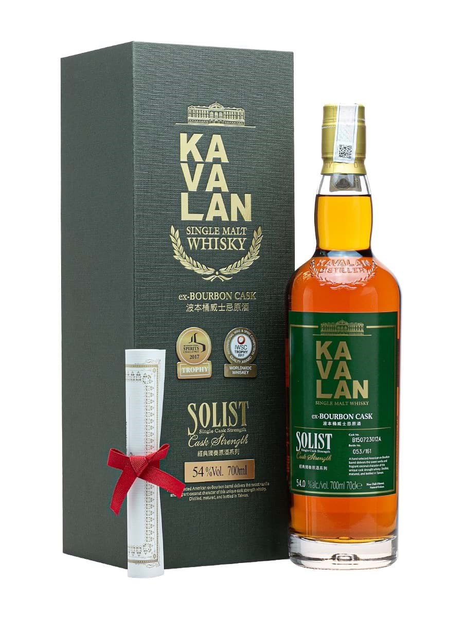 Kavalan Solist ex-Bourbon Single Cask Strength