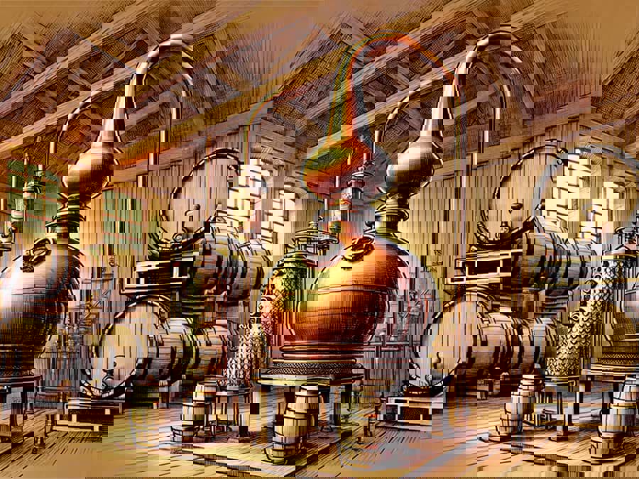 Lịch sử bắt đầu chưng cất rượu bằng Pot still Lịch sử bắt đầu chưng cất rượu bằng Pot still