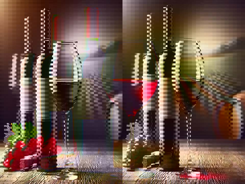 Lượng calo trong rượu vang đỏ 