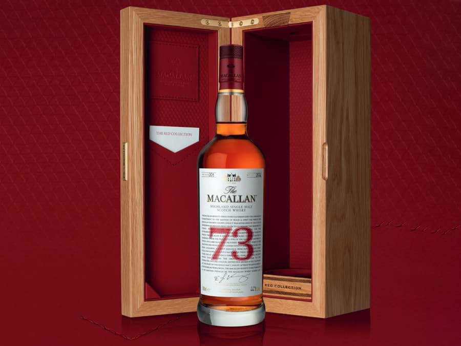 Macallan Red Collection 73 Years Old được phát hành Macallan Red Collection 73 Years Old được phát hành