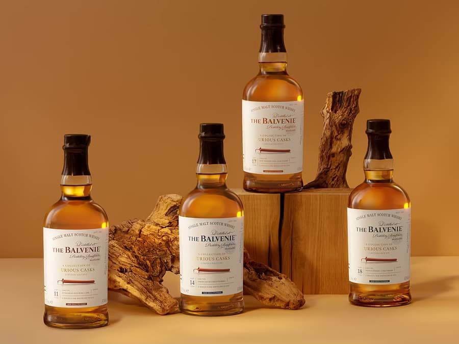Balvenie Collection of Curious Casks được phát hành Balvenie Collection of Curious Casks được phát hành