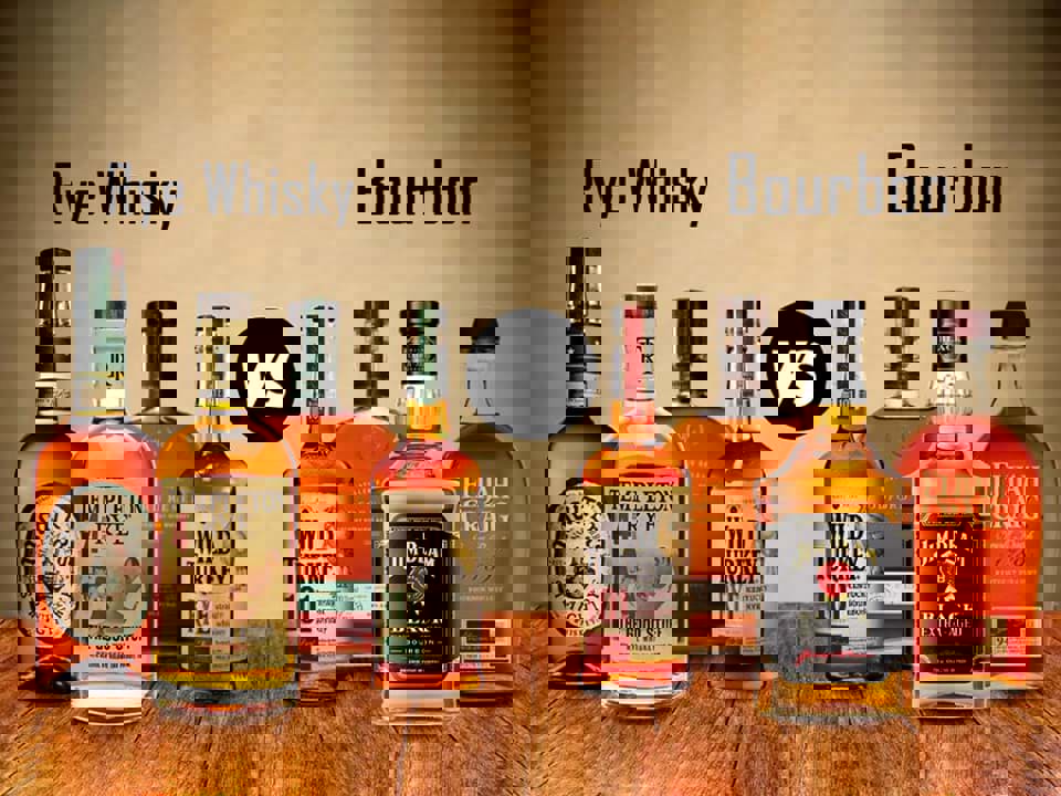 Sự khác nhau giữa Rye whisky và Bourbon là gì? 