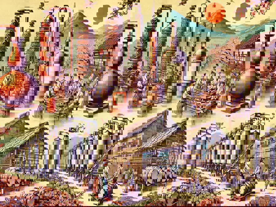 Lịch sử bắt nguồn của rượu whisky Nhật Lịch sử bắt nguồn của rượu whisky Nhật