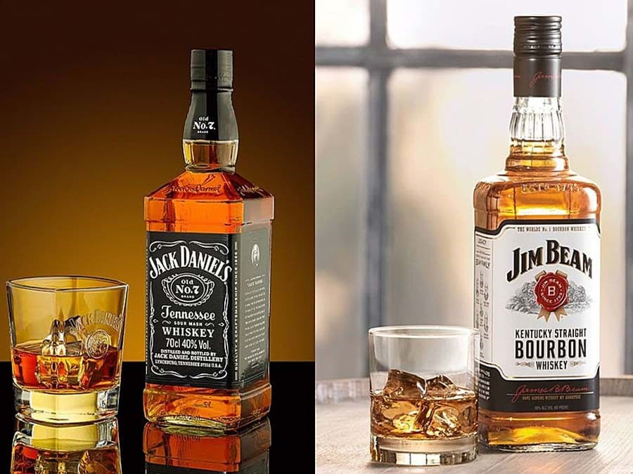 Sự khác nhau giữa rượu Bourbon và Tennessee Whisky? 