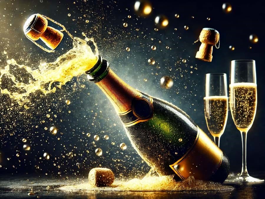 Độ ngọt của rượu Champagne 