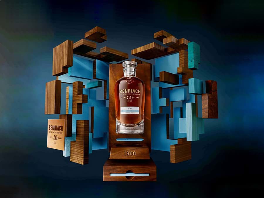 Benriach 50 năm phát hành với giá 25.000 bảng Anh Benriach 50 năm phát hành với giá 25.000 bảng Anh