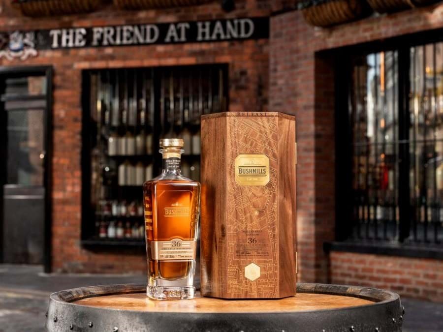 Bushmills Hill Street Edition 36 năm được phát hành với giá 5.000 bảng Anh