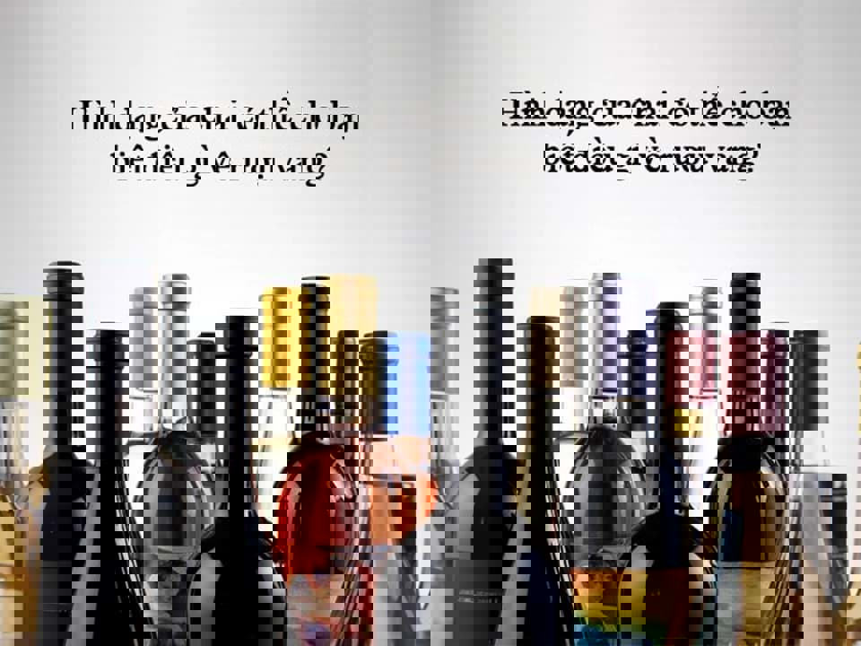 Hình dạng của chai có thể cho bạn biết điều gì về rượu vang?