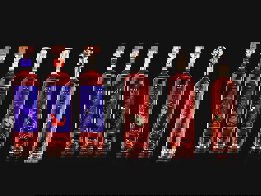 Martell Single Cru Collection được phát hành Martell Single Cru Collection được phát hành