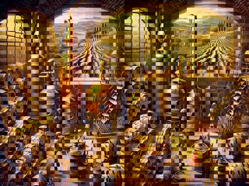 Quá trình sản xuất rượu Cognac 