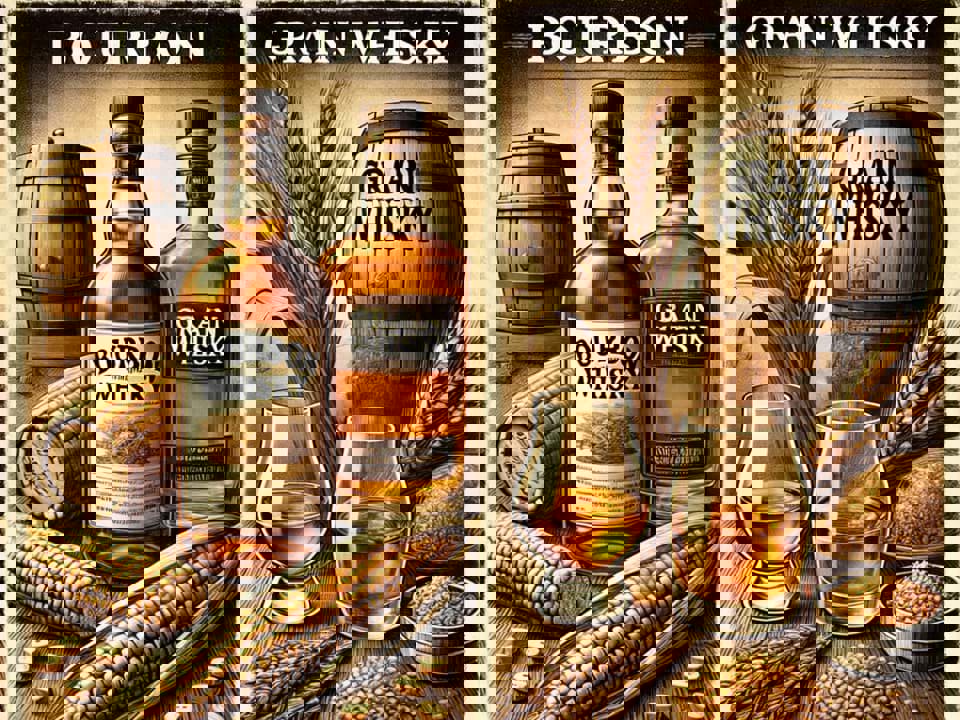 Bourbon và Grain whisky khác nhau như thế nào? 