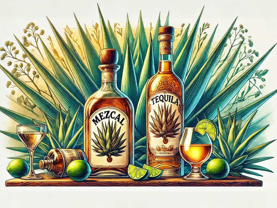 Sự khác nhau giữa rượu Tequila và Mezcal là gì? Sự khác nhau giữa rượu Tequila và Mezcal là gì?