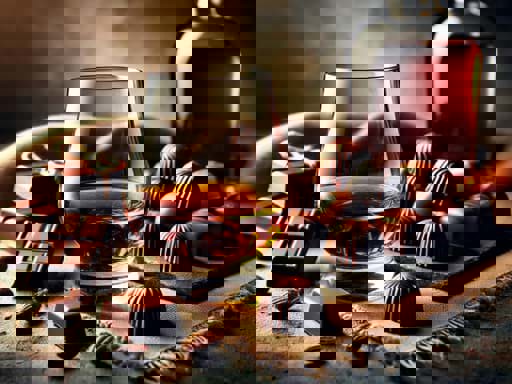 Sự kết hợp của rượu whisky và Chocolate 