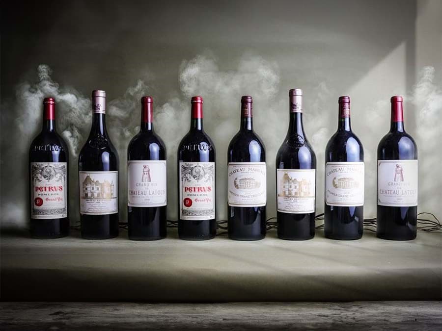 Bộ sưu tập rượu vang Bordeaux 1995 và 2000 sẽ được đấu giá với mức giá hơn 600,000 Euro