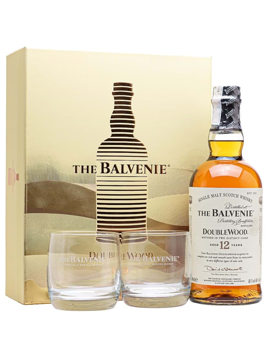 Balvenie 12 Year old Double Wood 2025 Gift set 2 Glasses