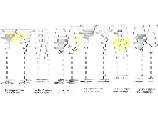 những loại ly dành cho rượu Champagne 