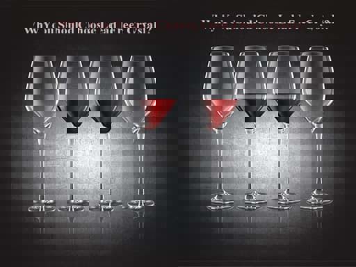 Tại sao bạn nên chọn ly uống rượu bằng ly pha lê không chì? 