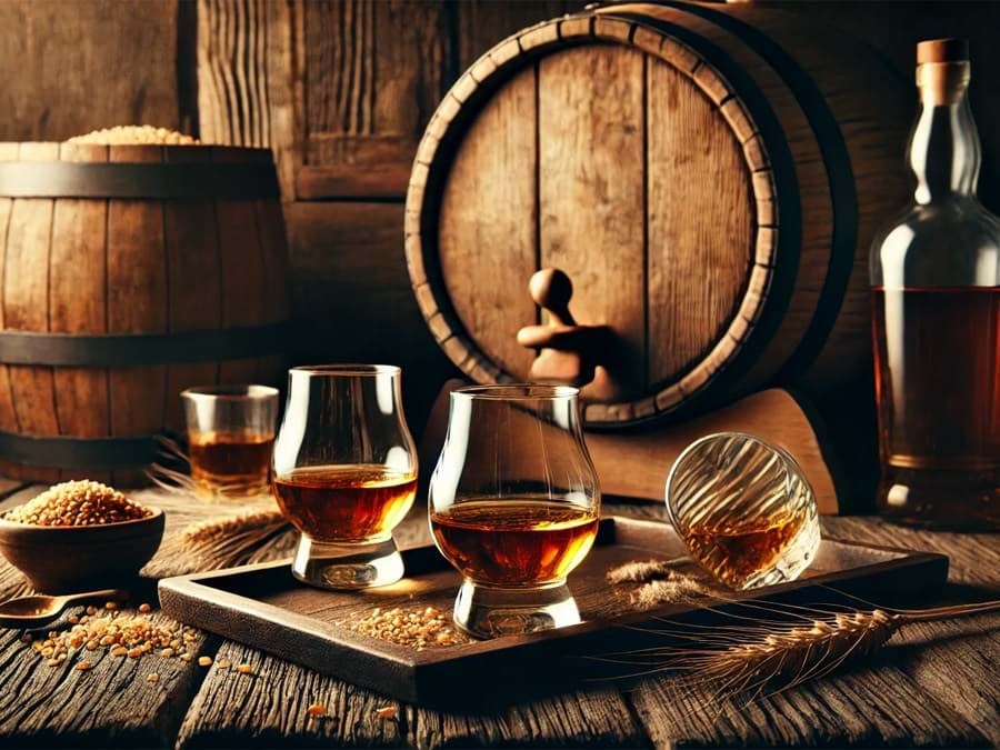 Những loại gỗ sồi nào được sử dụng để làm thùng whisky 