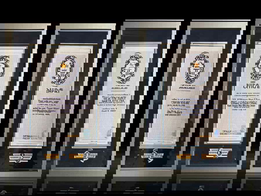 Ông Nguyễn Đình Tuấn Việt - Nhà sưu tầm sở hữu hai Kỷ lục Guinness Thế giới Ông Nguyễn Đình Tuấn Việt - Nhà sưu tầm sở hữu hai Kỷ lục Guinness Thế giới