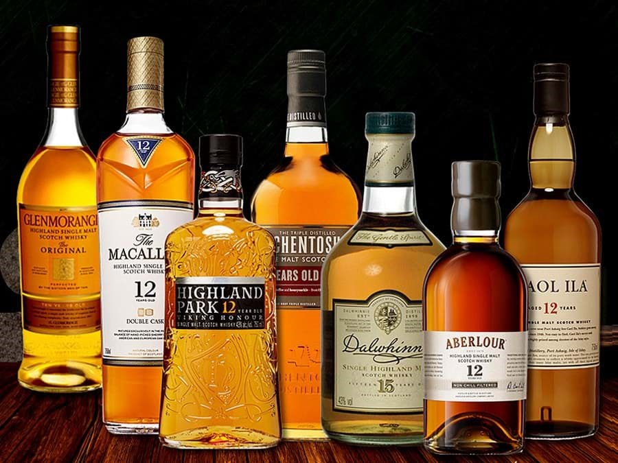 7 loại rượu Single Malt Scotch Whisky cho người mới bắt đầu 