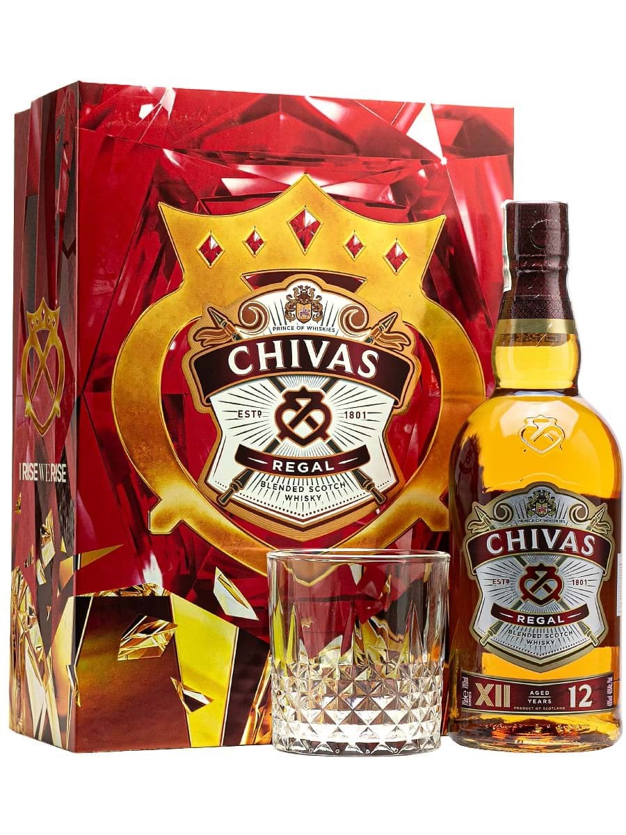 Chivas 12 Year old - Set hộp quà Tết Ất Tỵ năm 2025