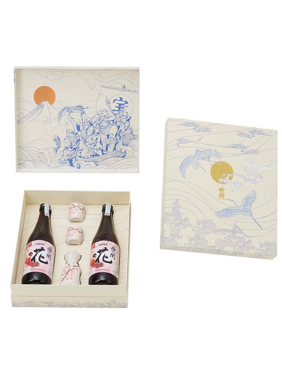  Sake Nishino Seki Hana - Hộp quà tết 2025