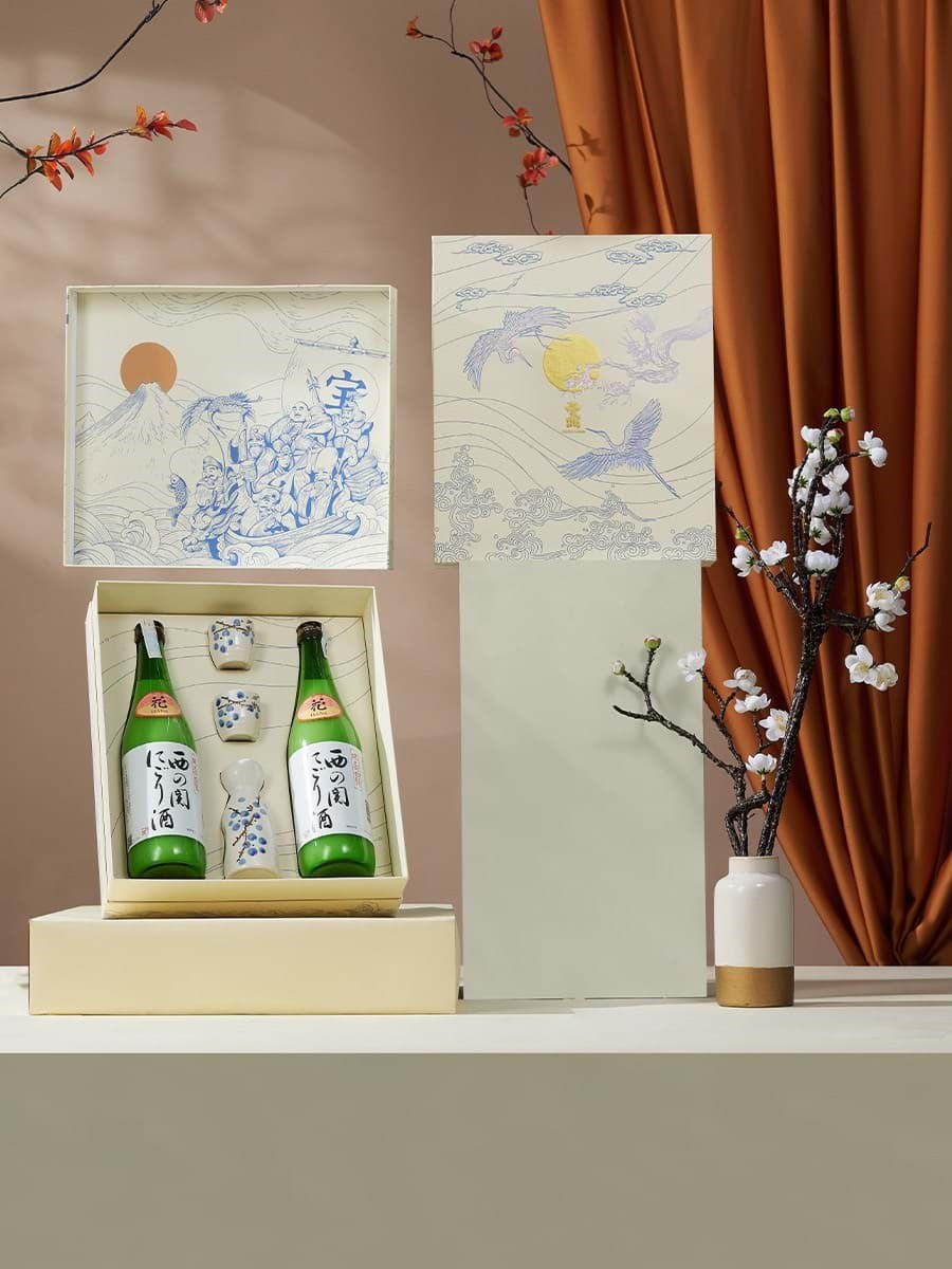 Sake Nishino Seki Nigori -  Hộp quà tết 2026