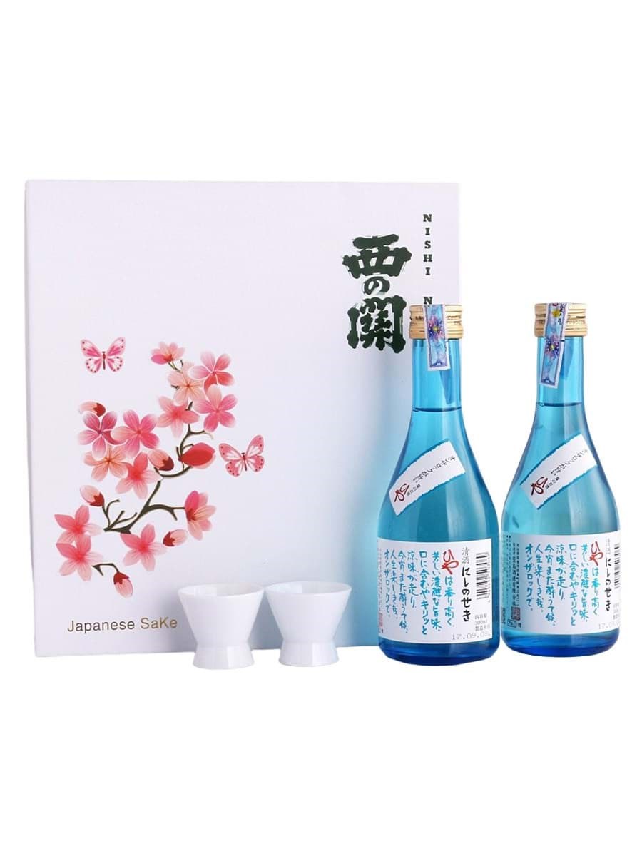 Sake Nishino Seki Hiya 300ml - Hộp quà tết 2025 