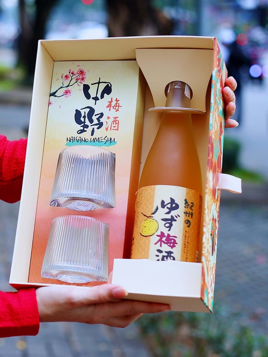  Umeshu Nakano Yuzu - Hộp quà tết 2025 