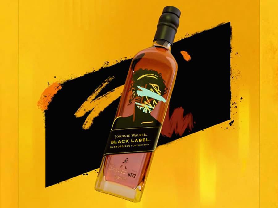 Johnnie Walker Black Label x Andy Gellenberg được phát hành Johnnie Walker Black Label x Andy Gellenberg được phát hành