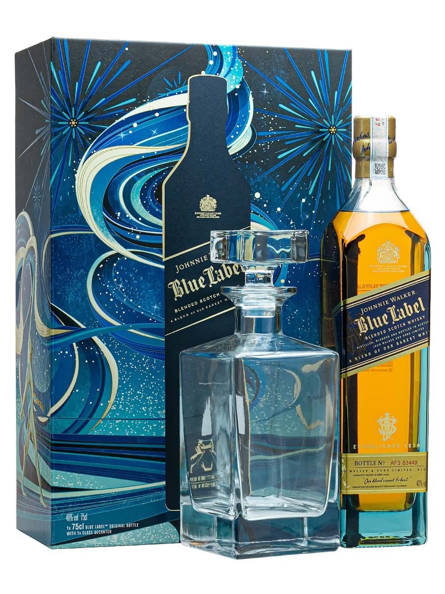 Johnnie Walker Blue Label - Set hộp quà Tết Ất Tỵ năm 2025