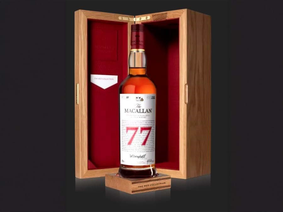 Macallan phát hành chai rượu 77 năm tuổi