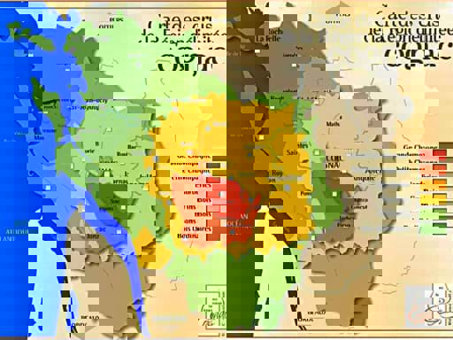 6 Crus/tiểu vùng sản xuất rượu Cognac 