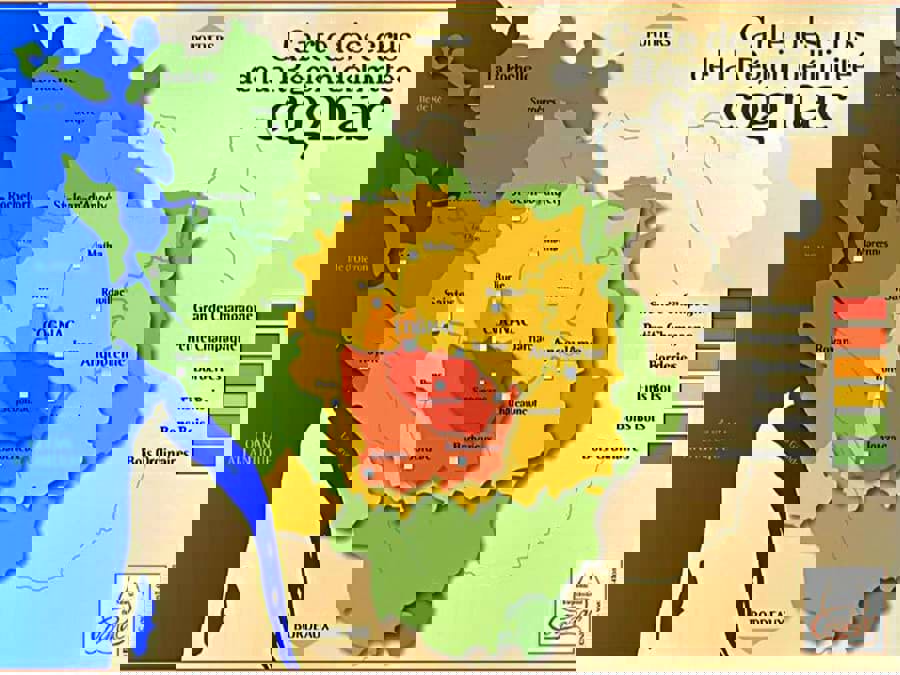 6 Crus/tiểu vùng sản xuất rượu Cognac 6 Crus/tiểu vùng sản xuất rượu Cognac