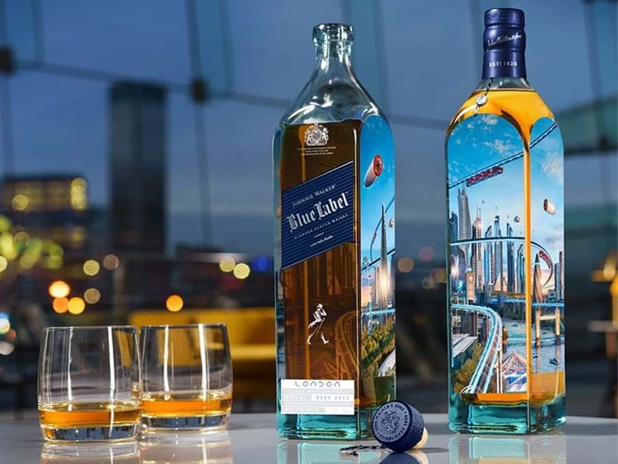 Johnnie Walker ra mắt bộ sưu tập Blue Label Cities of the Future 222