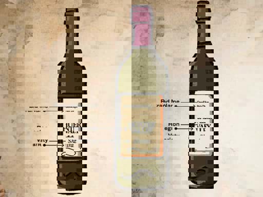 3 cách dán nhãn rượu vang 