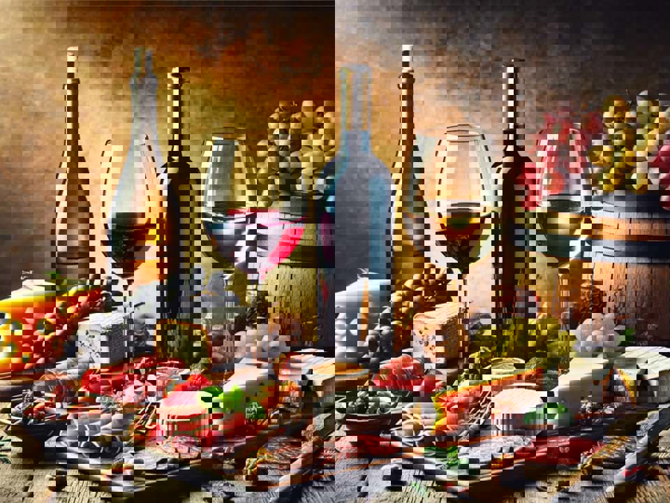 Cách kết hợp rượu vang với thực phẩm 