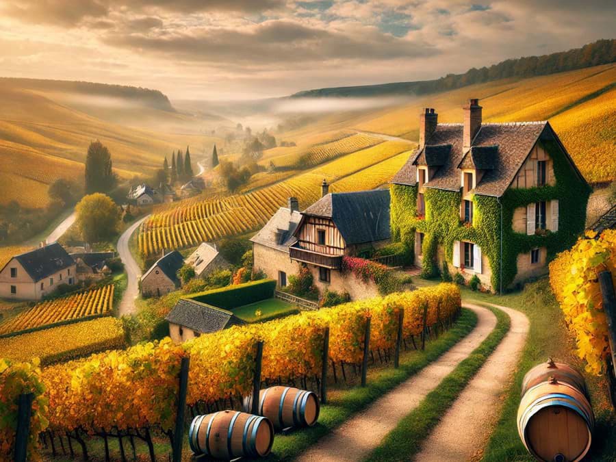Tìm hiểu về vùng Champagne của Pháp Vùng Champagne