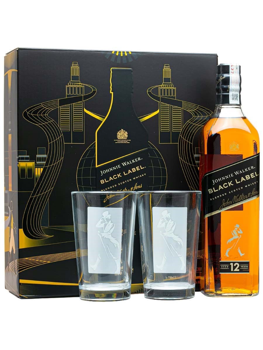 Johnnie Walker Black - Set hộp quà Tết Ất Tỵ năm 2025