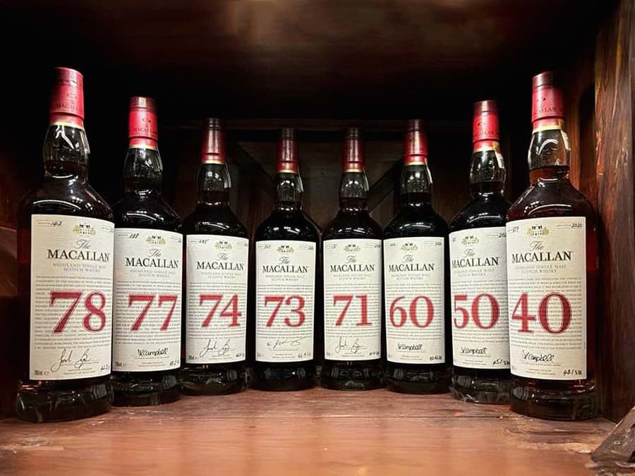 Bộ sưu tập Macallan Red Bộ sưu tập Macallan Red