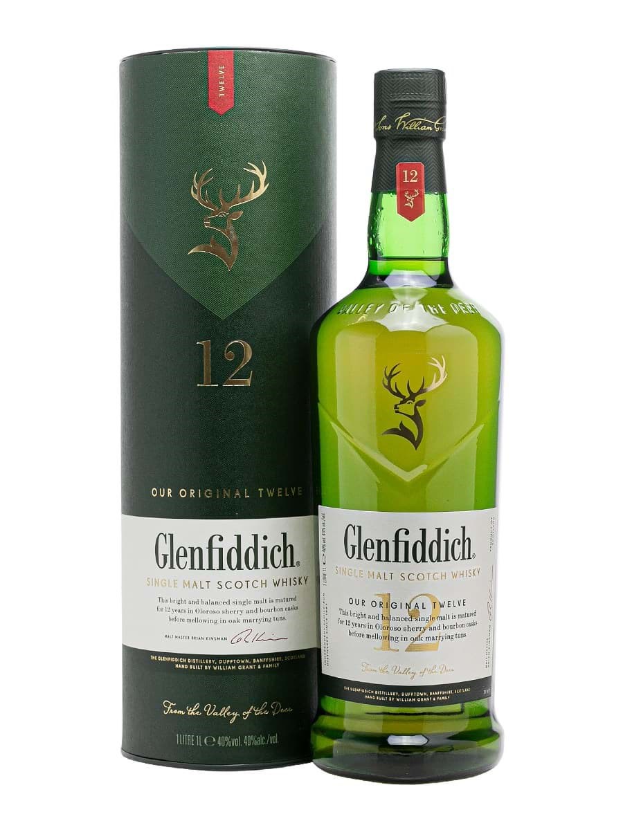 Glenfiddich 12 1 lít