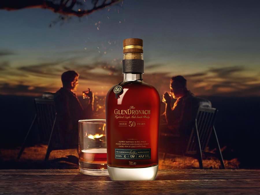 Glendronach phát hành chai rượu Scotch whisky 50 năm Glendronach phát hành chai rượu Scotch whisky 50 năm