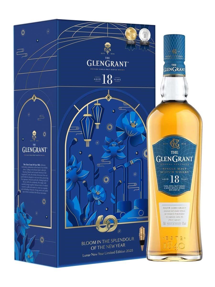 Glen Grant 18 Year old - Set hộp quà Tết Ất Tỵ 2025