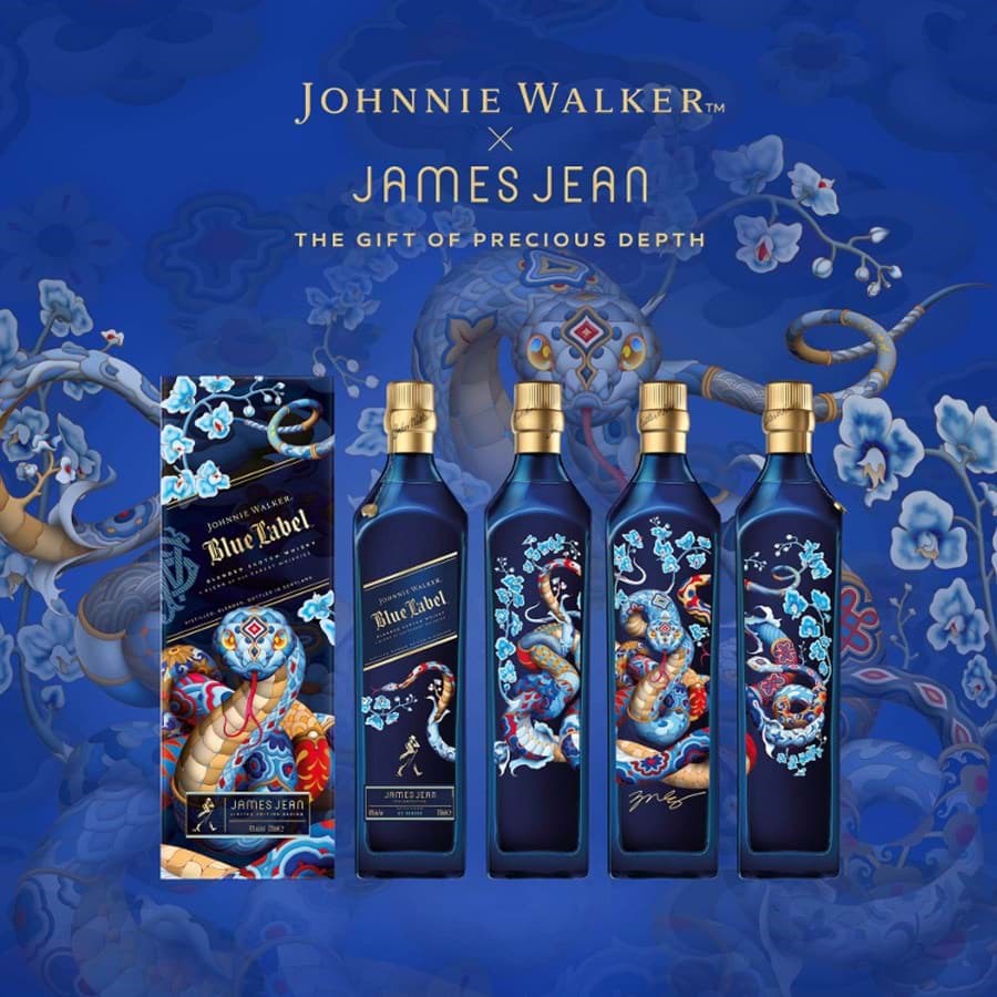 Johnnie Walker Blue Label tet At Ty 2025