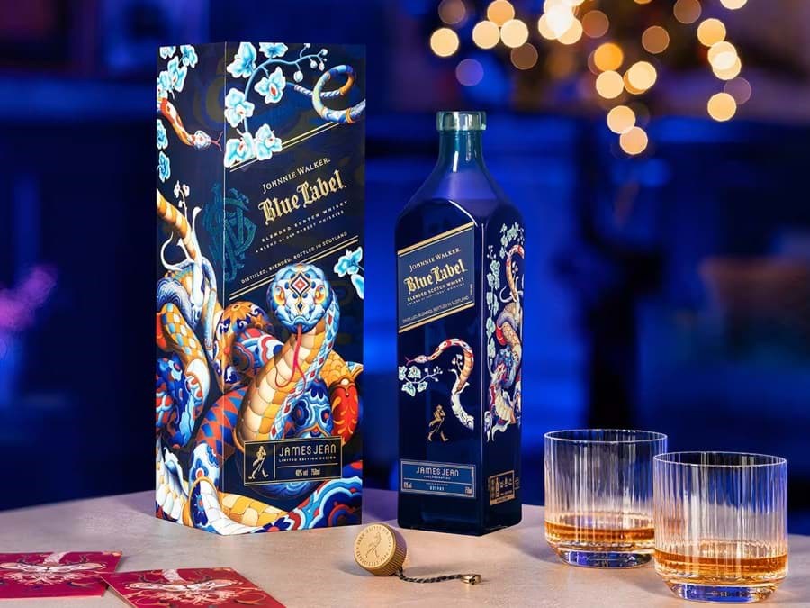 Johnnie Walker Blue Lunar Year of the Snake 2025 Edition