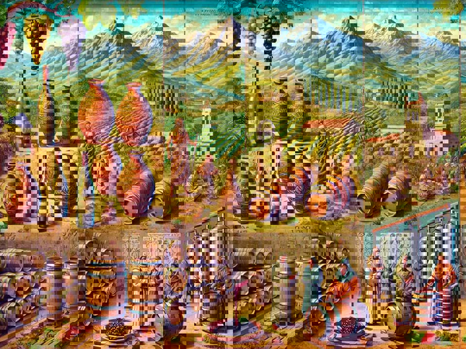 Nguồn gốc thực sự của rượu vang 