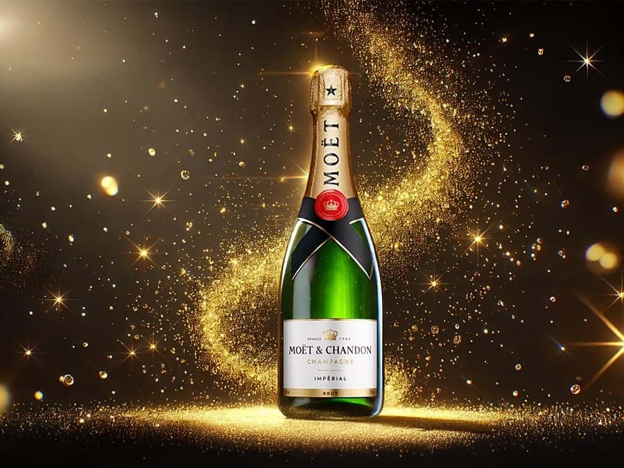 "Imperial" trên nhãn chai Champagne Moet & Chandon có ý nghĩa gì?