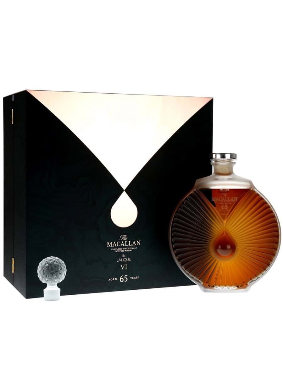 Macallan 65 Year old in Lalique